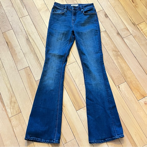 Unpublished Denim - Unpublished Flare Dark Blue Jeans size 26